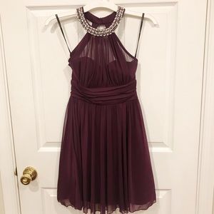 Purple Homecoming Dress